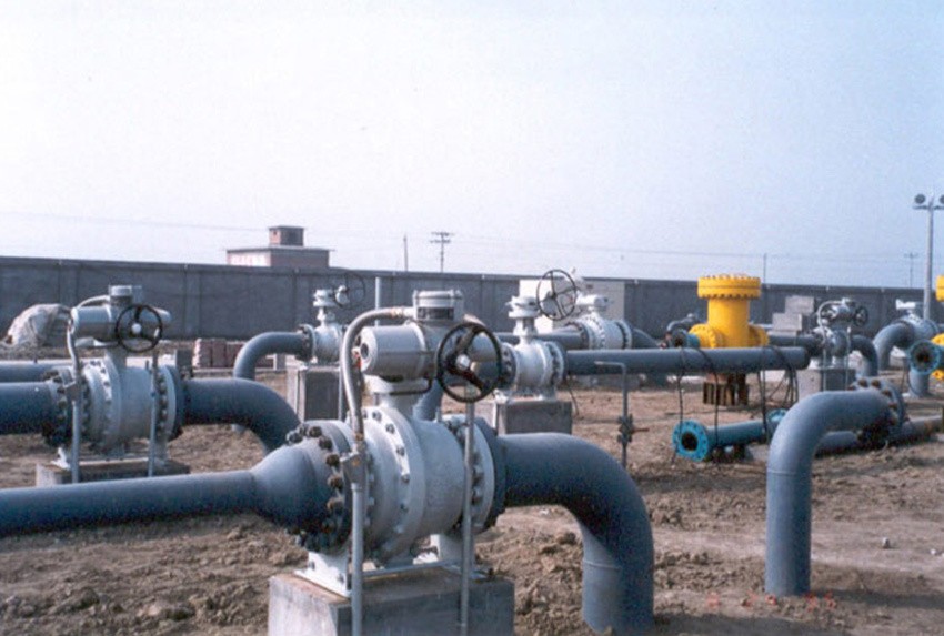 Pipe fittings for chemical plants